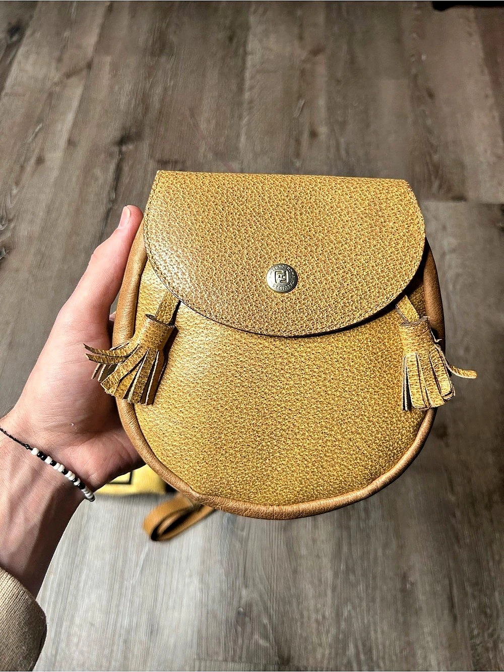 Vintage Fendi Brown Crossbody Bag